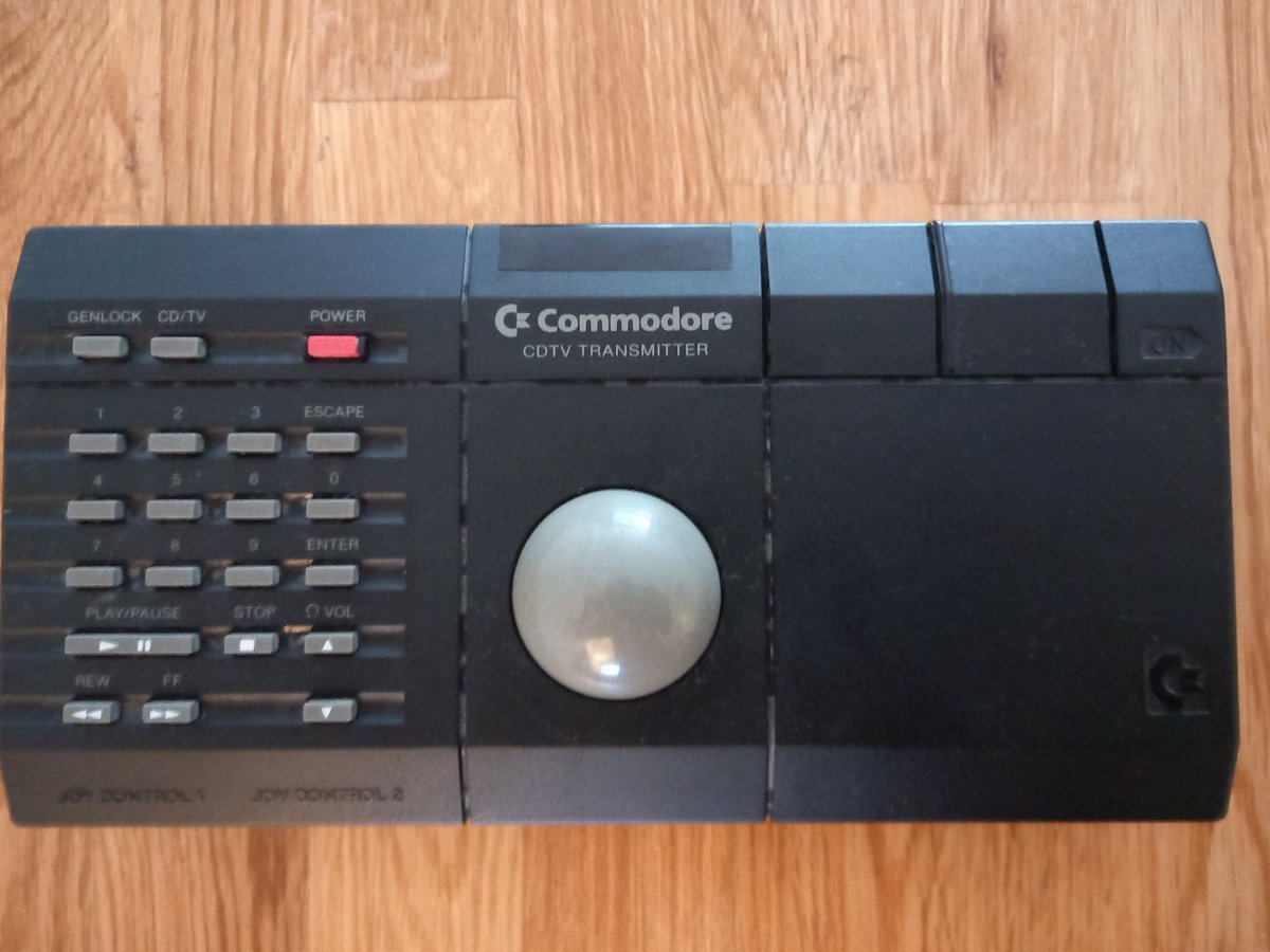 I am looking to sell my Commodore CDTV Trackball / Transmitter. I have a vet bill for my poor cat and need to sell this extremely rare peripheral to help raise funds. Please RT or tag your Commodore mates. TY, Ade. @arcadeattackUK. #CDTV #Commodore #Amiga ebay.co.uk/itm/2345466564…