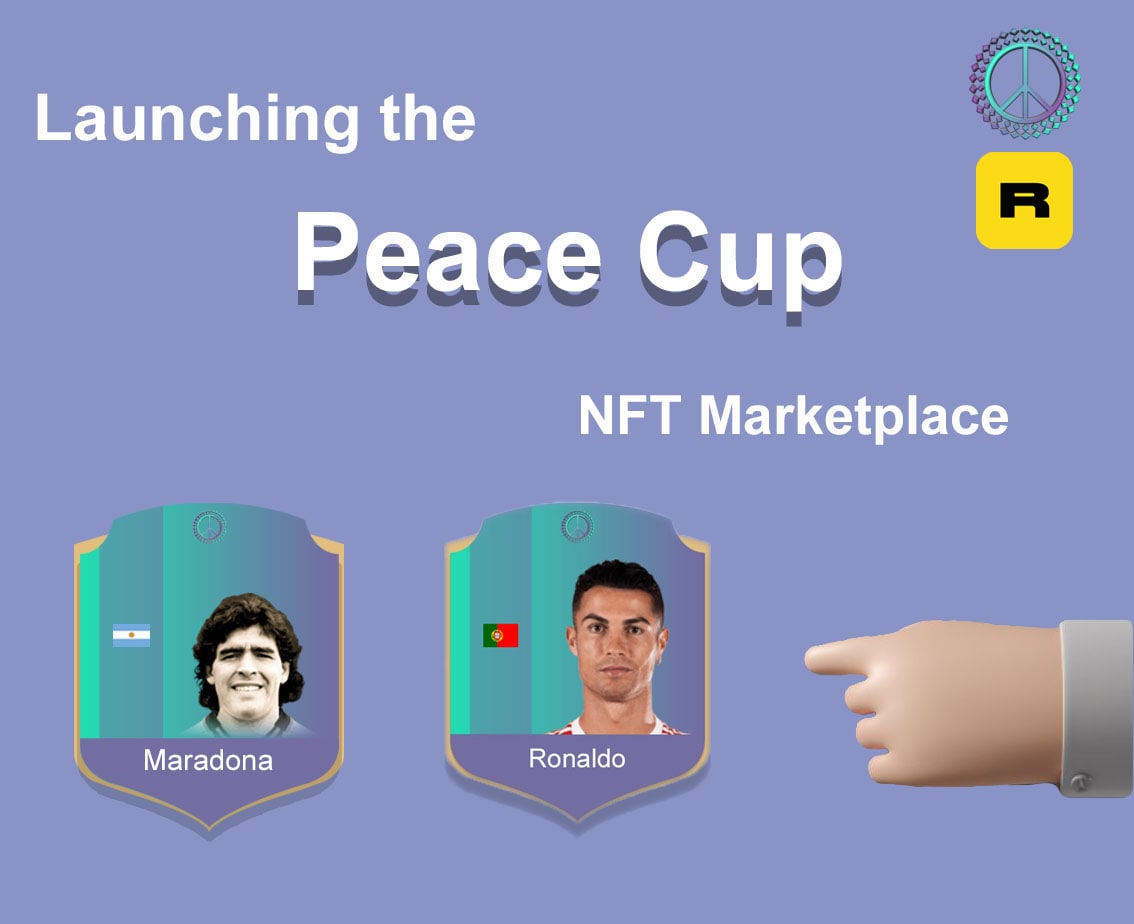 Peacecuptoken's tweet photo. Peace CUP . . . 🏆

📢 According to the roadmap , 
The Peace Cup NFT marketplace was launched . 
Users can refer to the Peace Cup page on the NFT Rarible sales platform
View and buy NFTs❗️

🔸Rarible Account :
https://t.co/nQCg3rFNgx

#Peace_Cup
#cryptocurrecy
#NFT
#MetaverseNFT https://t.co/W8x4A61jwM