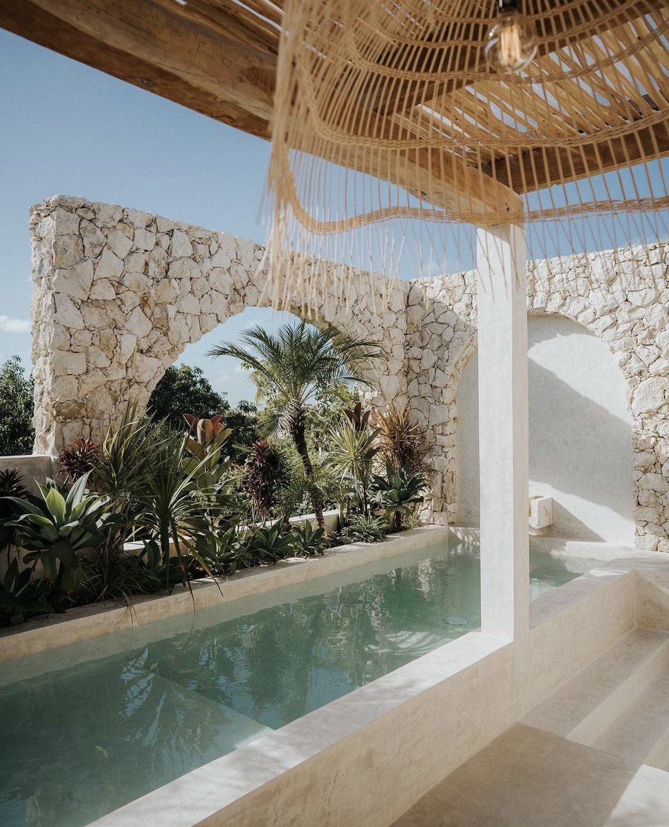 NATALIALABEL's tweet image. The most visually pleasing architecture &amp;amp; interior design in Tulum, Mexico. Crème de la crème.