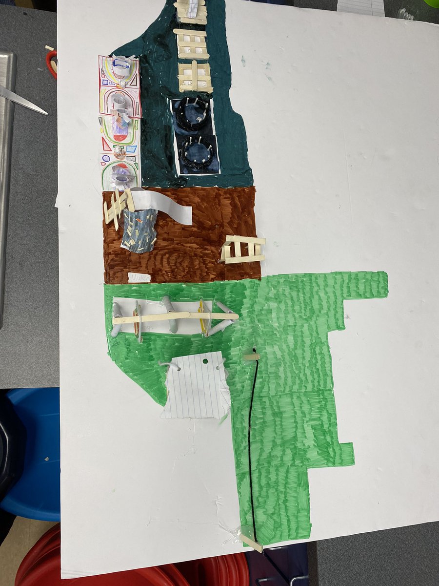 AmyMongenas's tweet photo. How exciting to see the product of our 3rd  grade engineers hard work on our playground design challenge! Rock wall, Gaga pits, basketball courts, stage, 4sq. &amp; zip line! #BeBRAVE  #IHPromise #3rdgradeengineers @IHElementary @henningbetsy1 @IHSchools https://t.co/5ydGOZ9lws