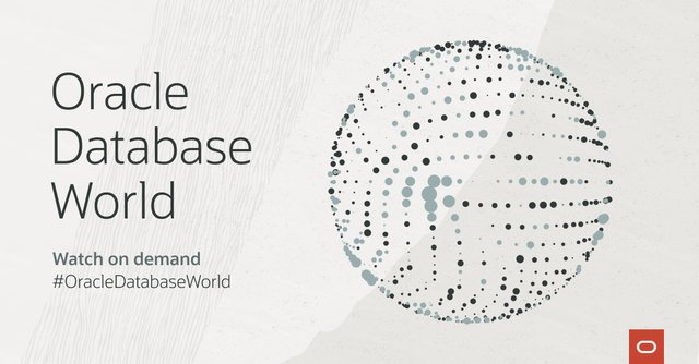 valentindb2's tweet photo. Missed #OracleDatabaseWorld? Watch the replays and exclusive on demand content on @Oracle's latest #database innovations. https://t.co/IqYWSKv5eb https://t.co/7C6qIbp8Hm