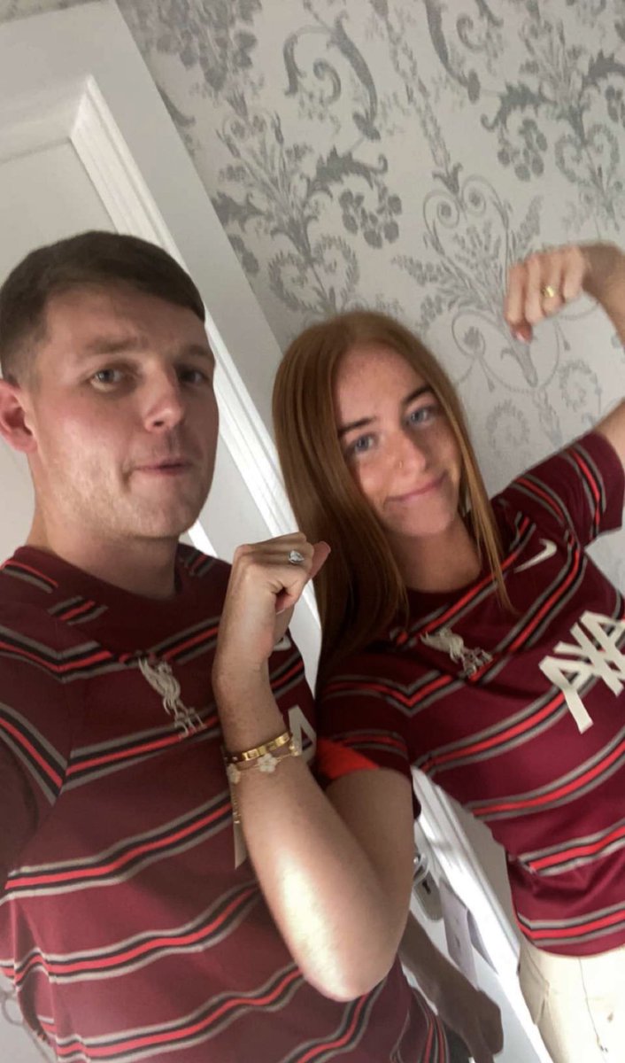carasmith0's tweet photo. Start of the relationship- “You’ll never catch me sitting watching a match with my fella”
Now- https://t.co/JPukvl5dIy