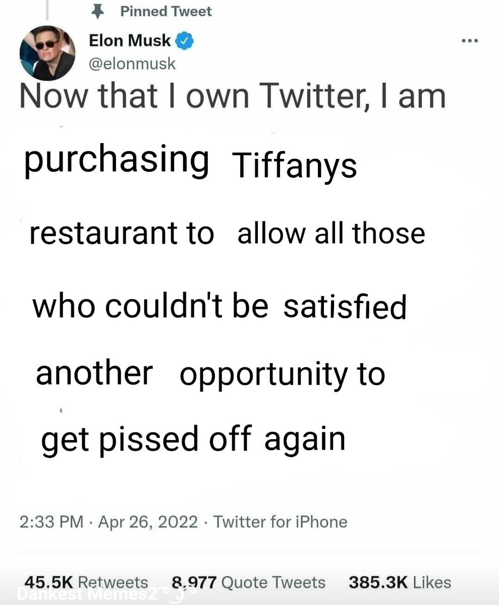 Tiffany’s Restaurant tweet media