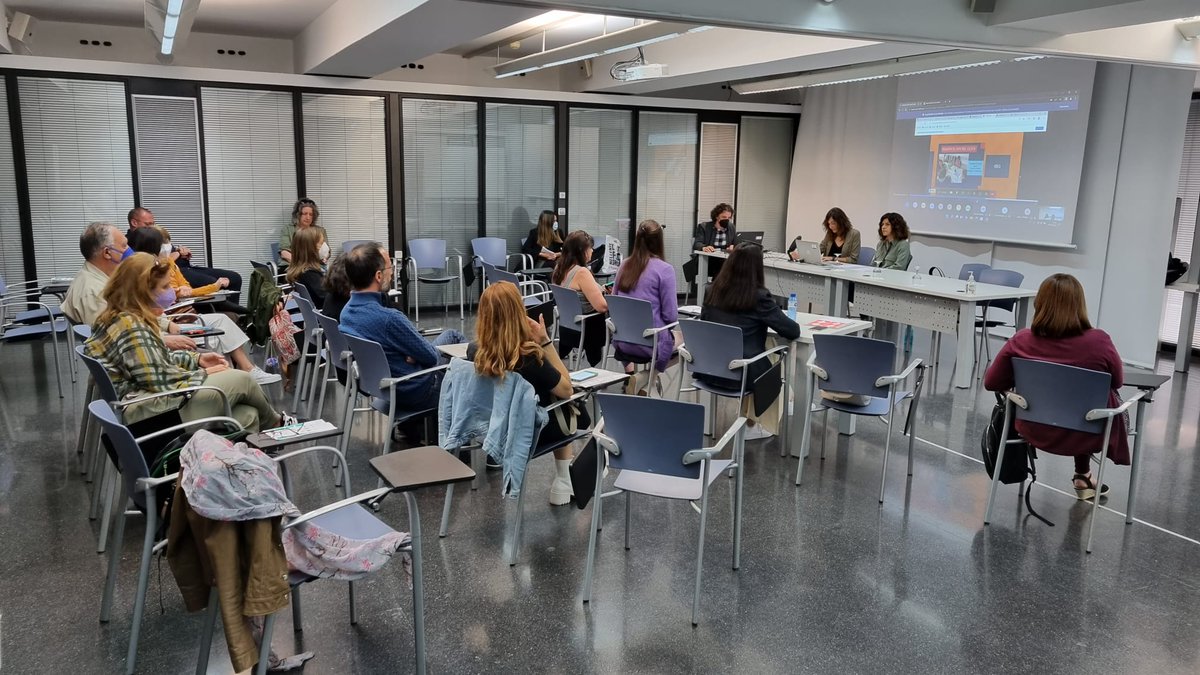 CredibleErasmus's tweet photo. Lots of useful work today thanks to experts and associations. We continue learning and sharing experiences and knowledge to make real inclusion for children on rare diseases in ordinary school.📝📝💙💜
#CredibleErasmus
#ErasmusPlus
#CredibleProject
#RareDiseases https://t.co/KS7zFq0SEx