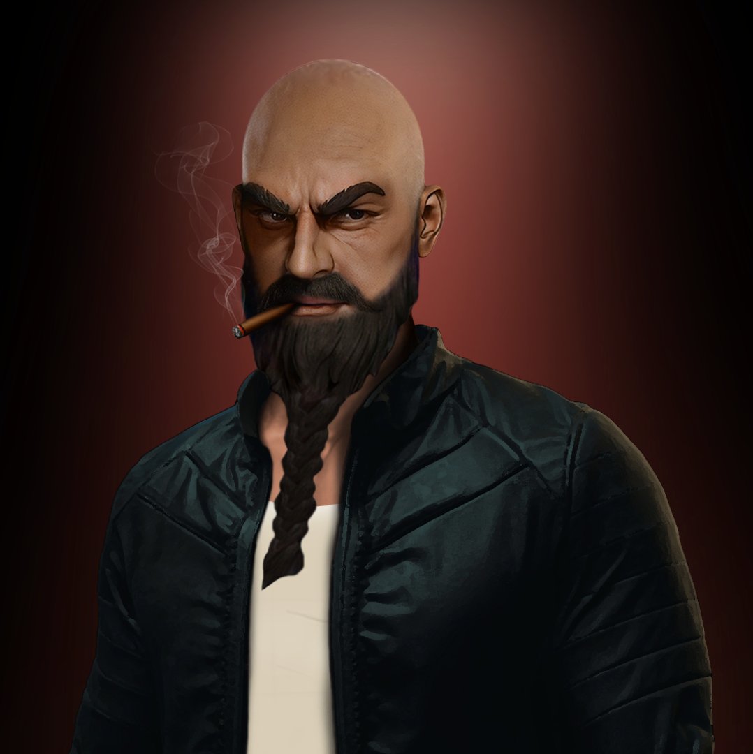Crypto market tanking, we are building. 

How do you like this bald Butler?! We think it looks simple but badass!

#NFTGiveaways #NFTGiveaway #NFTCommunity #NFT #NFTs