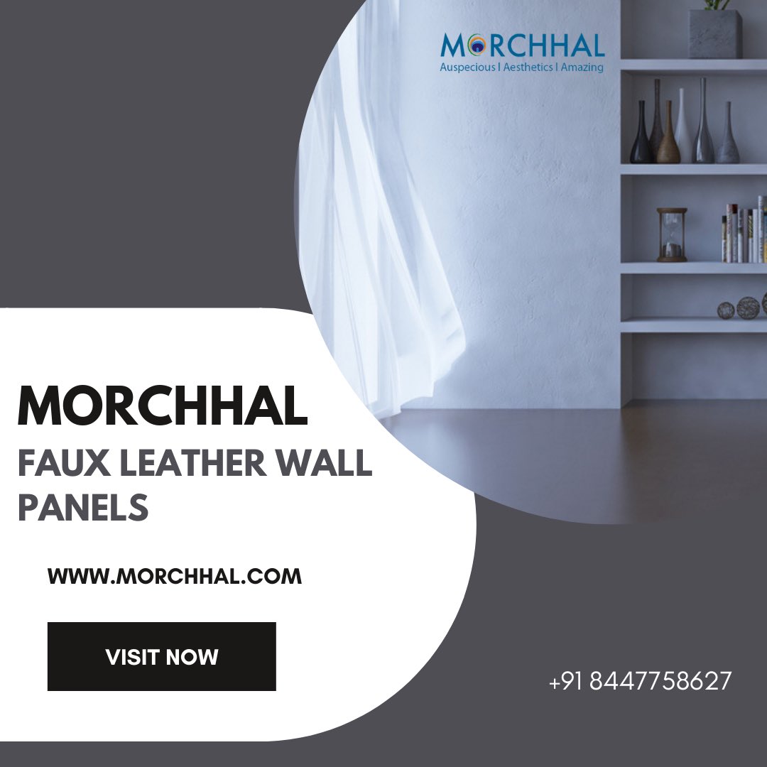 MorchhalPanel's tweet photo. Decorate Your Internal World With Morchhal Faux Leather Wall Panels.
Talk To Us: 8447758627
Write On Mail: info@morchhal.com
Visit: https://t.co/HdF945U5HY
.
.
#wallpanels #interiordesign #interior #homedecor #walldecor #design #wallpanel #wallpaper #construction #wandpanelen https://t.co/NVtXfPjd23