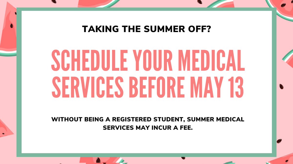 USF Student Health Services tweet media