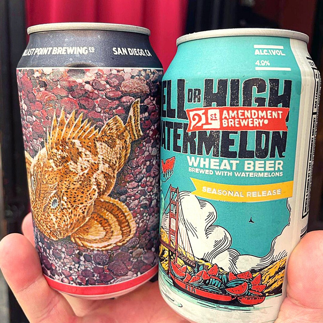 National Mechanics (@natmechanics) on Twitter photo This weather got us feeling like😎!!!!!
Come check out some new additions to our Spring beer list! Grapefruit Sculpin by <a href="/BallastPoint/">Ballast Point Beer</a> and Hell or High Watermelon by <a href="/21stAmendment/">21st Amendment</a> ...CHEERS! This weather got us feeling like😎!!!!!
Come check out some new additions to our Spring beer list! Grapefruit Sculpin by <a href="/BallastPoint/">Ballast Point Beer</a> and Hell or High Watermelon by <a href="/21stAmendment/">21st Amendment</a> ...CHEERS!