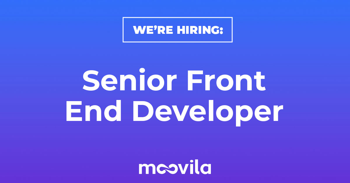 Moovila_App's tweet image. We&apos;re hiring a Senior Front End Developer! Take a look at the position and apply here ➡️ hubs.la/Q019ZzM50 

#hiring #techjobs #SeniorFrontEndDeveloper #developer #jobs