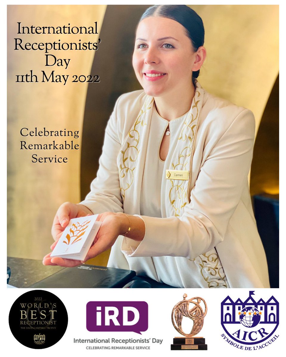 AICR_Australia's tweet photo. Join us in celebrating International Receptionists' Day to recognise and appreciate the outstanding jobs of Receptionists! As every year We cannot wait to see your videos/tiktoks/reels/stories today, celebrating our hotel hero’s! @AICR_intl @BurjAlArab https://t.co/Yzi0SPTAaX