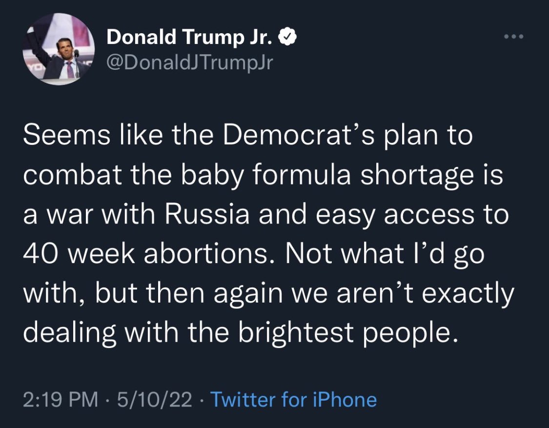 jasonselvig's tweet photo. Your dad suggested dropping a nuclear bomb on a hurricane. https://t.co/rZ17ueNQhs