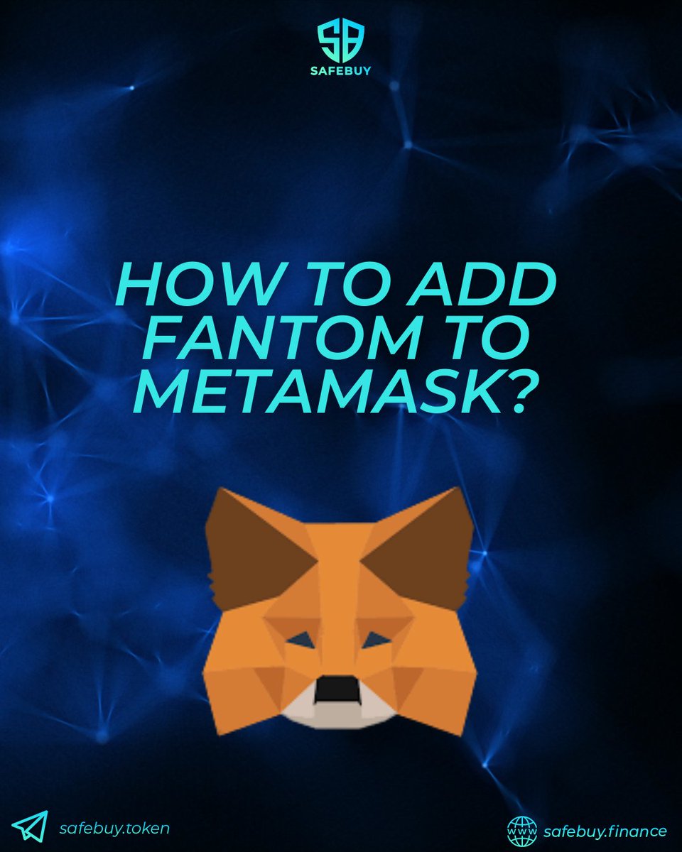 Besides Ethereum, Metamask can also interact with other networks like Fantom. To do this, you’ll need to provide some information to MetaMask. 

#crypto #bitcoin #cryptocurrency