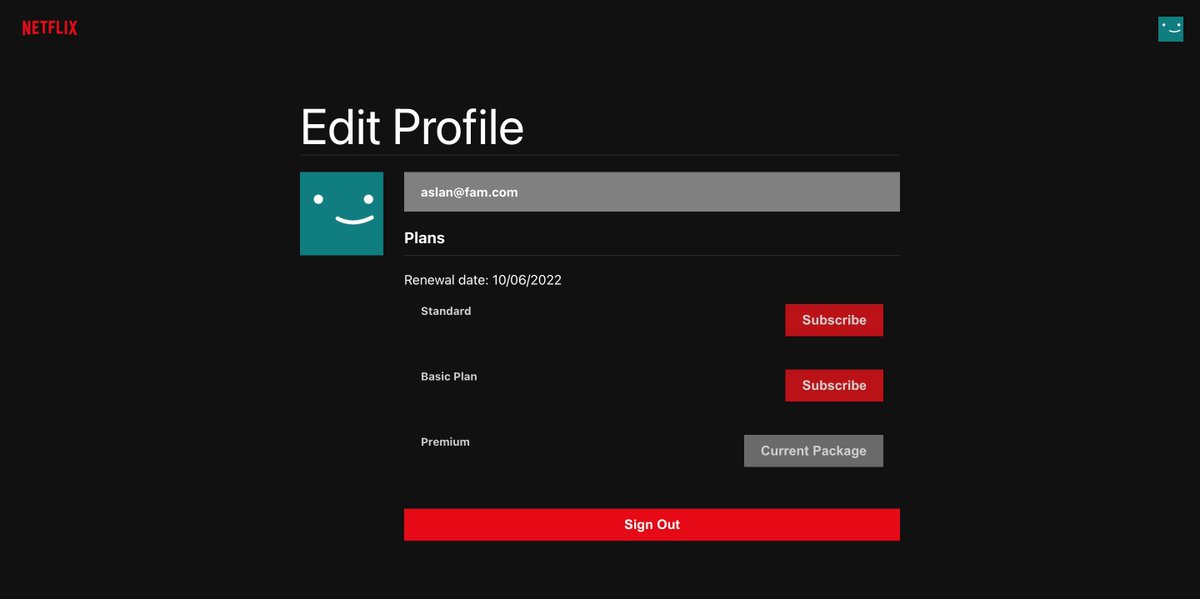 Aslanfam_'s tweet photo. Netflix clone v1 :-° https://t.co/mzb88oypfG
react.js/ tmdb api/ firebase/ stripe https://t.co/3ZZTqDoP9B