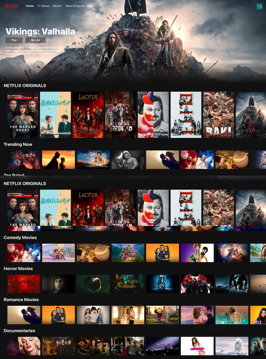 Aslanfam_'s tweet photo. Netflix clone v1 :-° https://t.co/mzb88oypfG
react.js/ tmdb api/ firebase/ stripe https://t.co/3ZZTqDoP9B