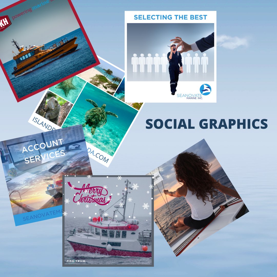 Struggling for creative content for a consistent social media posting approach. We offer bundles of social graphics. Get in touch to find out how reasonable these are - heidi@spcmarinemarketing.com