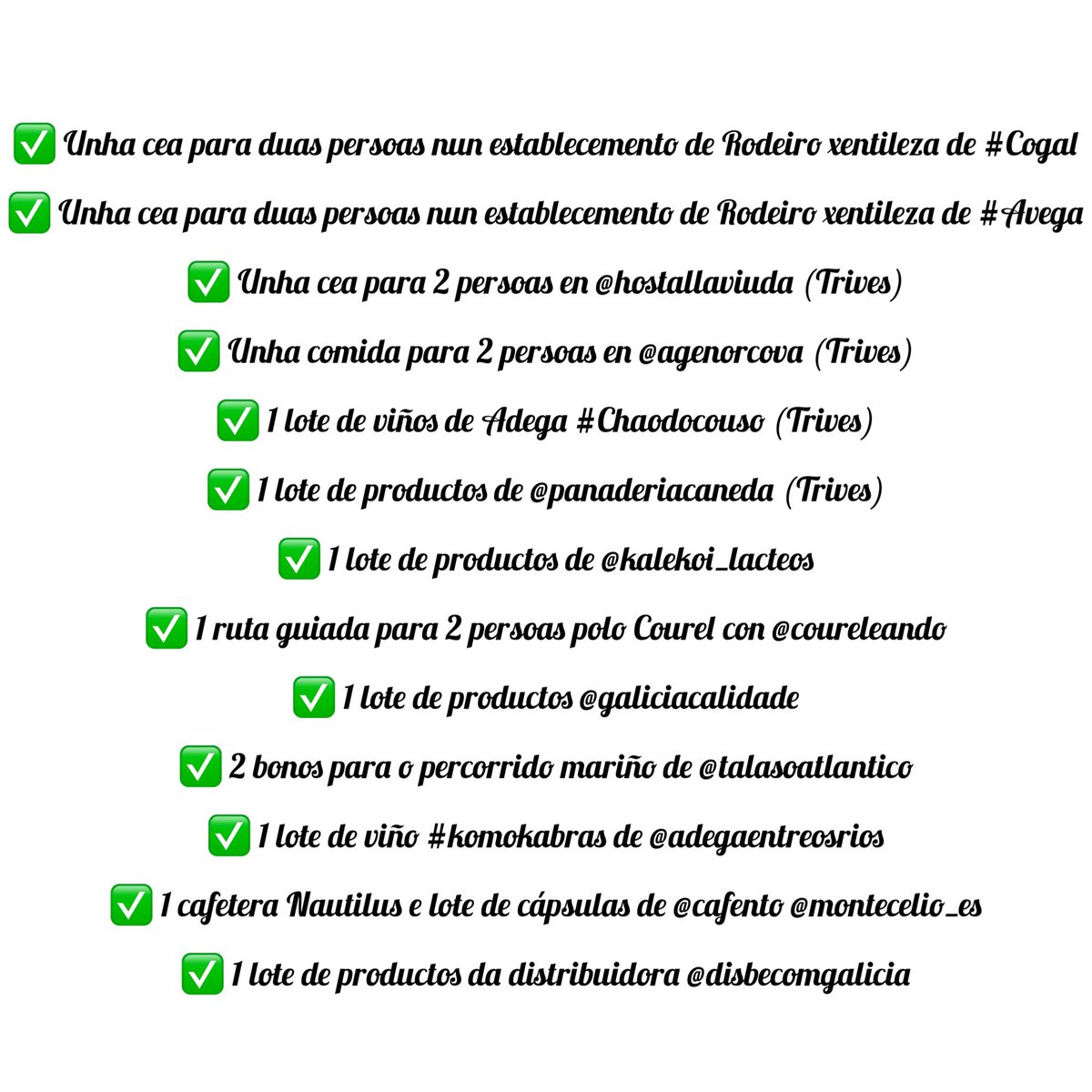 Rodeirodtapas23's tweet photo. Queda unha longa fin de semana para disfrutar de #rodeirodetapas2022 e lembrade que con cada tapa consumida podedes cubrir esta papeleta e entrar no sorteo destes prêmios
#euquerorodeirodetapas #galiciacalidade #tapas #galicia #rodeiro https://t.co/9UJhsy0zsv
