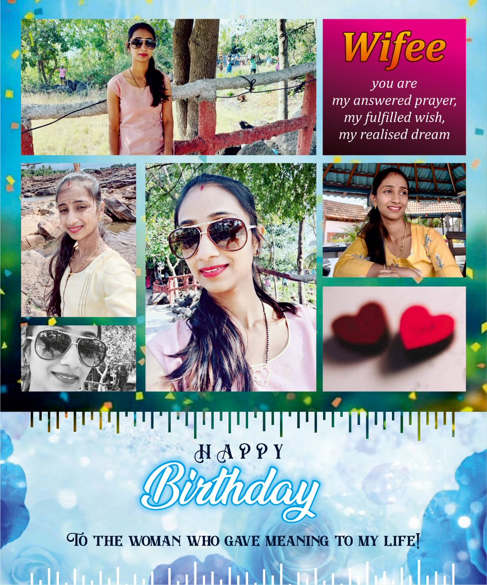 BSavagaonkar's tweet photo. Happy Birthday to you my lovely wife 🥳🥳😘🥳 https://t.co/OeqAVZmhQk