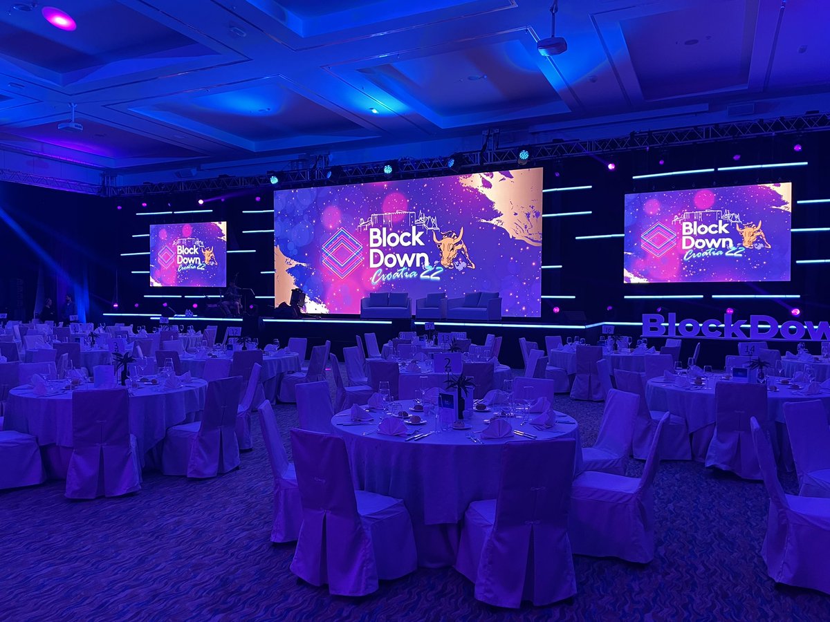 weyuofficial's tweet photo. And so it begins #BlockDownConf 2022 💥

Come say hi if you are here 😊   

#web3 @BlockDownConf #nfts https://t.co/IFevogqreH