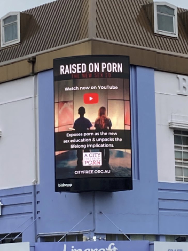 👏New Billboard’s up in Toowoomba!!

This one is promoting a powerful documentary on the impact of porn on our kids. It’s only 30 minutes long. Check it out youtu.be/hzPylqS01qU
#pornharms #cityfree 
Exodus Cry