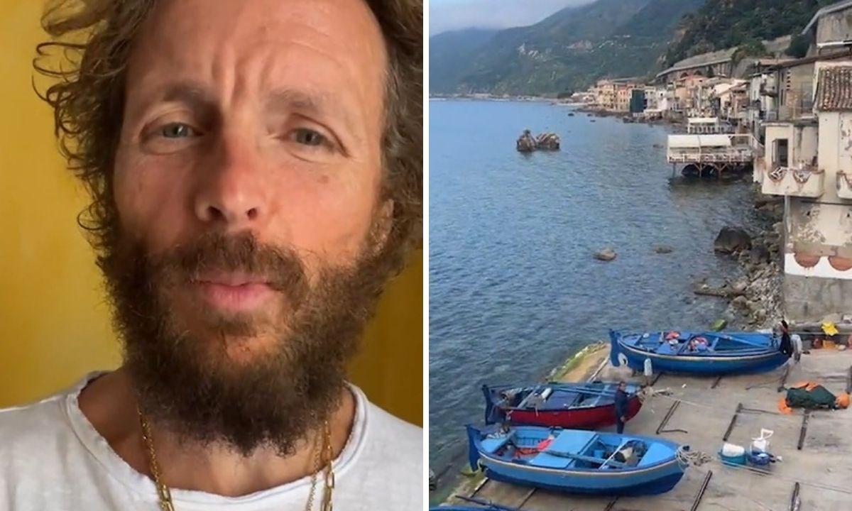 LaCnews24's tweet photo. Jovanotti arriva a Scilla e sui social fa il miglior spot per la Calabria: «Questo posto lascia senza fiato» -Video https://t.co/fJR9YZvxwC https://t.co/ONyPfTZD9d