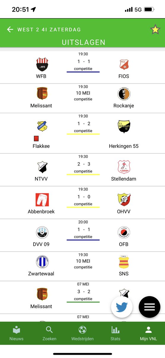 WFB 1 Live verslag tweet media