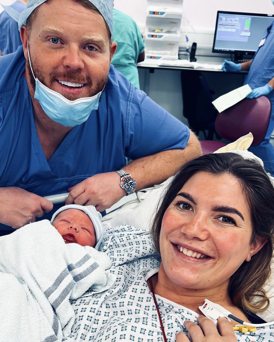 ItsDannyTDJ's tweet photo. Our perfect little man is here and my Princess is still GLOWING 😍

Happiest man in the world right now ❤️ https://t.co/MEe0EoOFje