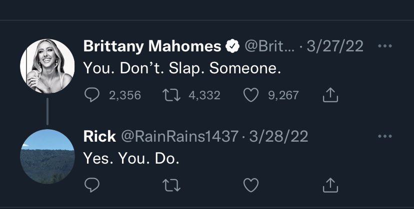 ProdXInv's tweet photo. @RainRains1437 @LBC3331 @townbrad Funny how your opinion of touching people was different for Will Smith 😂💀 https://t.co/R8vq1yZzwG