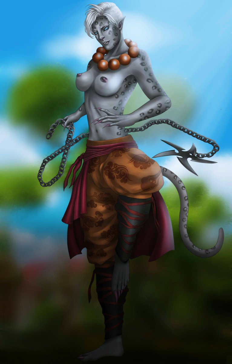ArtworkCamy's tweet photo. #dndart #DnDcharacter #dnd5e #dndnsfw #nfsw #nfswART https://t.co/thksqePS6J