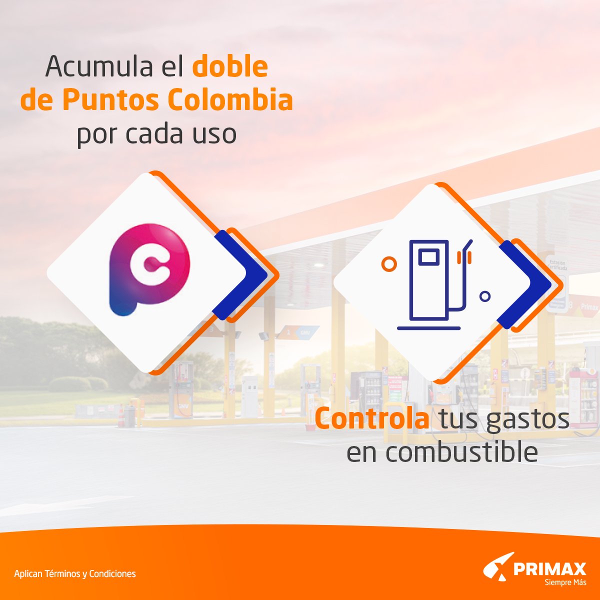 PrimaxColombia's tweet photo. Te invitamos a conocer la primera tarjeta para comprar y recargar combustible y que también te da beneficios
Con Primax ¡Siempre Más!👍🏻
Conócela aquí😉: https://t.co/CGYrmrfk4L
#PrimaxColombia #PrimaxCard https://t.co/PFqSqTDgwJ