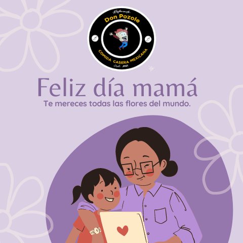 DPSaltillo's tweet photo. Hoy agradecemos y felicitamos a nuestras madres en su día. De parte de todo el equipo de Restaurante Don Pozole les deseamos un feliz día de las madres! 🤗
#FelizDiaMama #felizdiadelasmadres #felicidadesmama https://t.co/xwobPQfmPo