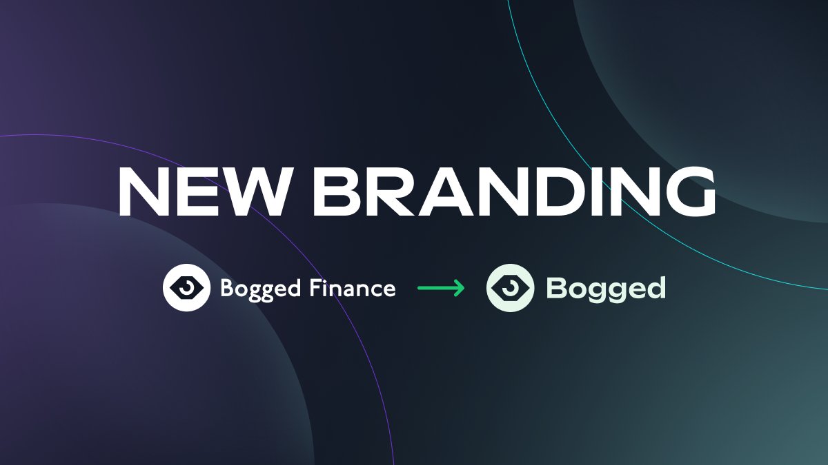 🆕As part of our mission to become the ultimate destination for DeFi trading, we're updating our brand identity to better reflect our growth and evolution over the past year.

💫From now on Bogged Finance will be know as Bogged.

👇Check out what's changing👇