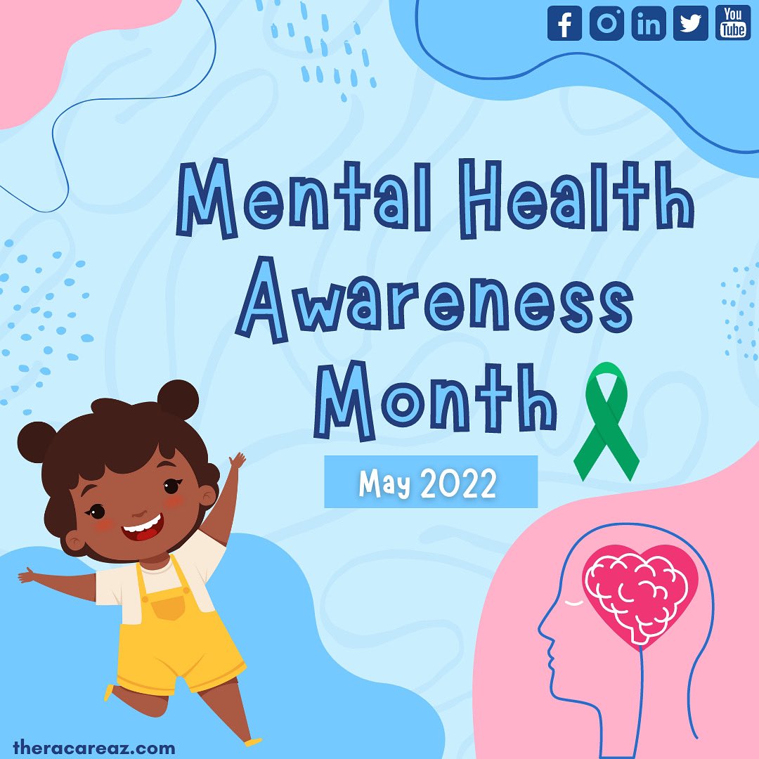 May is #MentalHealth Awareness Month! ❤️ 🧠 This month seeks to raise awareness about mental health, fight the stigma around it, provide support to those who need it. Find time to focus on your mental health and to be there for loved ones who are struggling.❤️#mentalhealthmonth