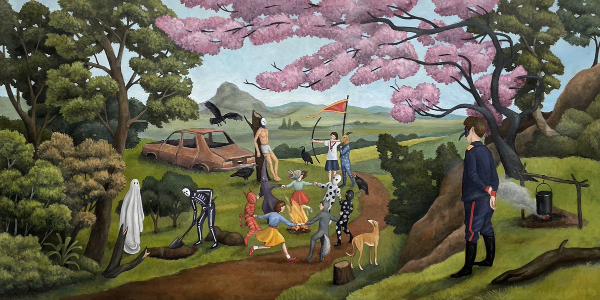 marcelocanevari's tweet photo. “El brujo” mide 70x135cm https://t.co/zMBVWZbTov