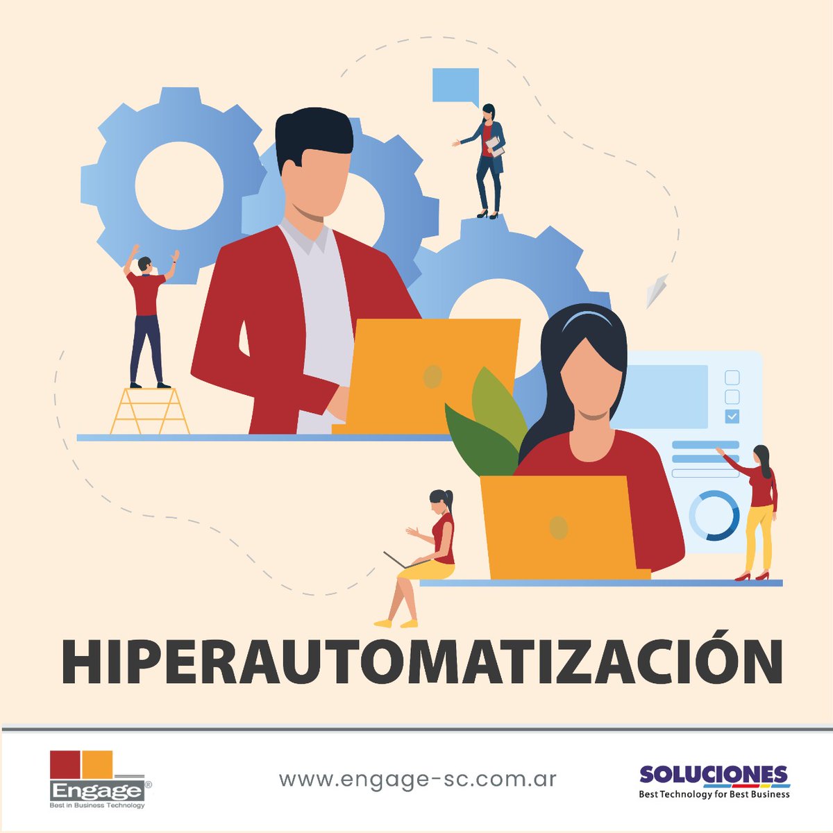 EngageCRM's tweet photo. Según #Gartner, una de las 12 tendencias tecnológicas que moldearán el futuro del negocio digital es la #hiperautomatización. Consiste en identificar y automatizar la mayor cantidad de #procesos de negocios.

#BPM #Omnicanalidad #EngageCRM #Canales https://t.co/KmTwPj1KN0