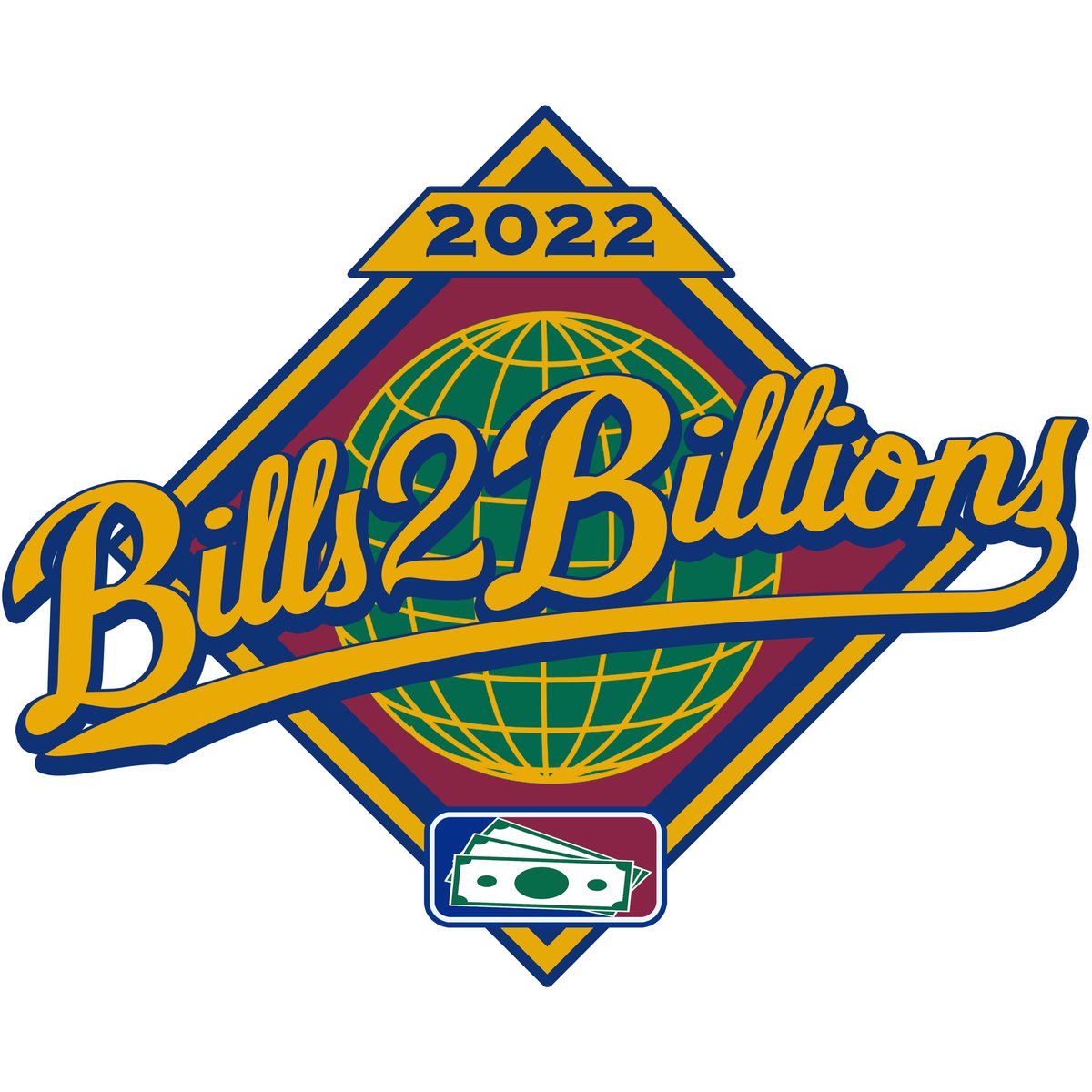 tbdesignstx's tweet photo. Logo work for Bills2Billion coming soon 🚧 Main + 3 alternates

Was asked to create one similar to the old World Series logos and BOOM 💥

Always down to make logos for others! #logodesigns #GraphicDesign https://t.co/e7fJmWEJ9k