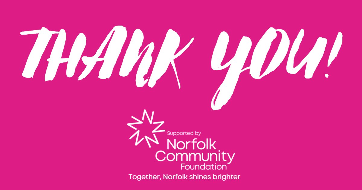 DownhamArtsUK's tweet photo. we are delighted to announce funding from the following:
The Geoffrey Watling Charity
&amp;
The @NorfolkCF 
Check our website for latest programme of of live arts events and workshops! https://t.co/CQ6epov1qi