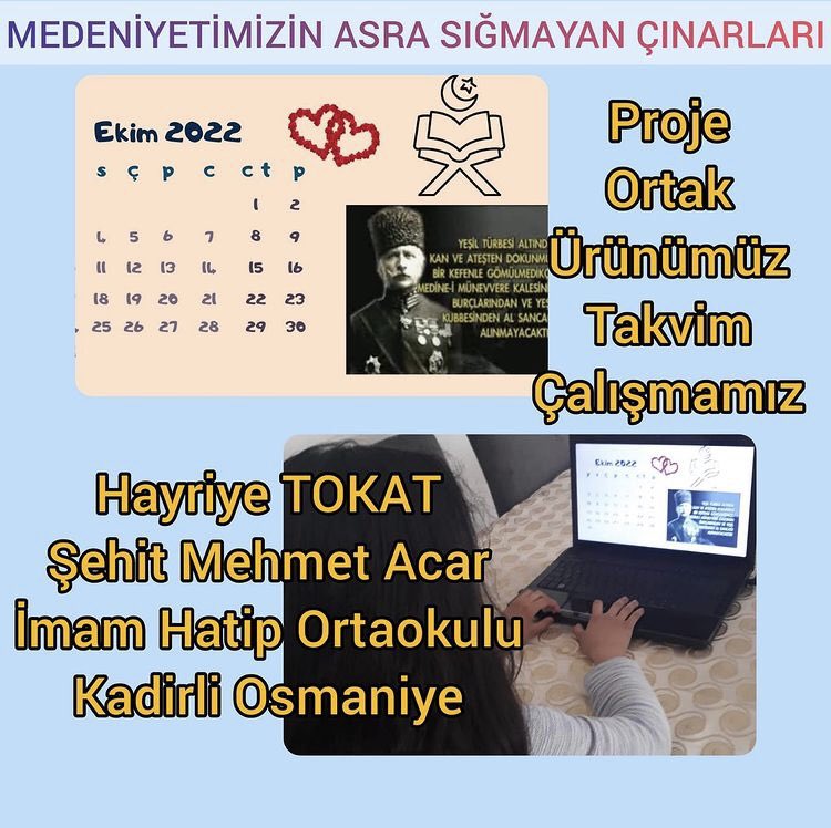 hakikathanem's tweet photo. eTwinning Nisan Ayı Ortak Ürün Takvim Çalışmamız

Hayriye TOKAT
Sakine Yaşar KURAL
Lala NAMAZOVA
Kübra BEDİR https://t.co/M6gvhtJDov