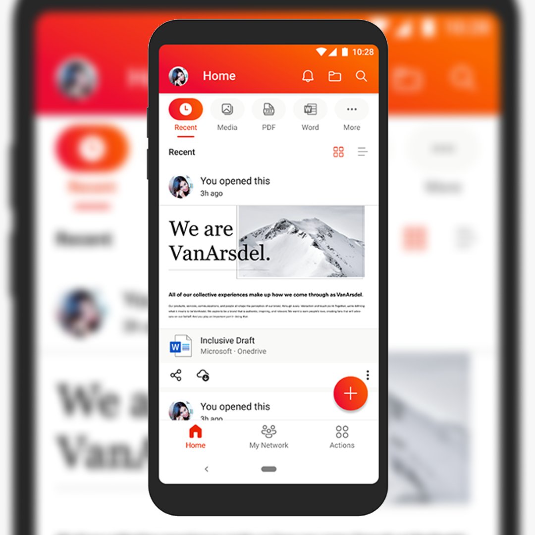 Msft365Insider's tweet photo. #OfficeInsiders, do you use the Office Mobile app on Android? 

Finding your content just got EASIER with the NEW ⏩ Quick Access ⏩ filters, which allow you to filter by file type or based on your interactions. 

Want to know more? 

Read all about it! https://t.co/Eu0D3qxTmK