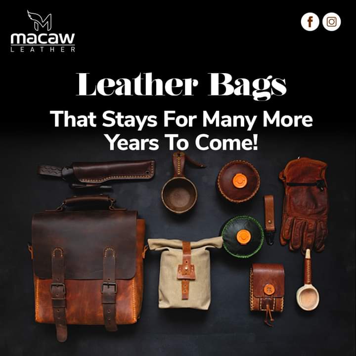 MacawLeather's tweet photo. There’s Something So Cool About Our Leather Bags. It Stands The Test Of Time With Its Classic Style And Structure. Shop From Our Store And Start Cementing Your Storage With Sustainable Items!

#leather #leatherbag #leatherbelt #Pakistan #leatherproduct #onlineshopping #goat https://t.co/LhARRL8tKe