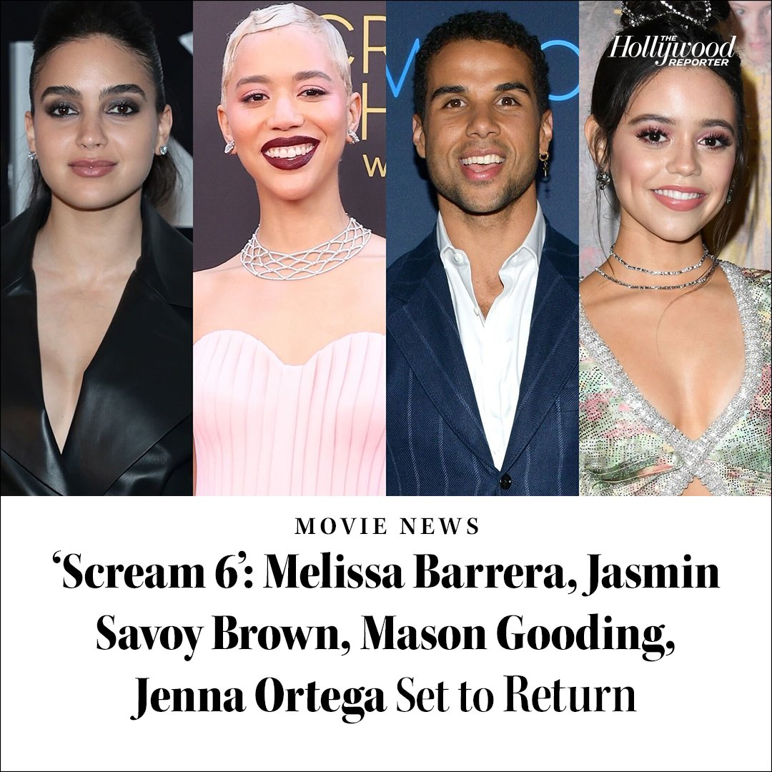 Scream 6 Cast: Jenna Ortega, Melissa Barrera, Mason Gooding