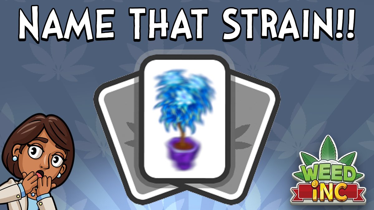 Weed_Inc_Game's tweet photo. π§Hey there Entrepreneurs! Can you unscramble the picture to guess what strain this is? Reply back here in the next 24hrs with your answers, Friend Code and #WIcontest for a chance to win 3 Research Points & 50 Gems! We can't wait!! ππ§ͺβ¨ #WeedInc
https://t.co/Ze0e7y7lGq https://t.co/am0sc5sNEg