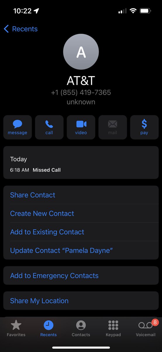 taftstricklin's tweet photo. @ATTBusinessCare 6:18am spam calls https://t.co/78U6sD7A38