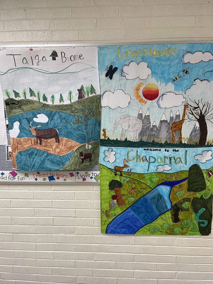 MrsDunneback's tweet photo. One of my favorite part of being in the school buildings is seeing the students’ artwork. It’s a great day to be a SW Bulldog! #BeEvergreen https://t.co/LNpedicucH
