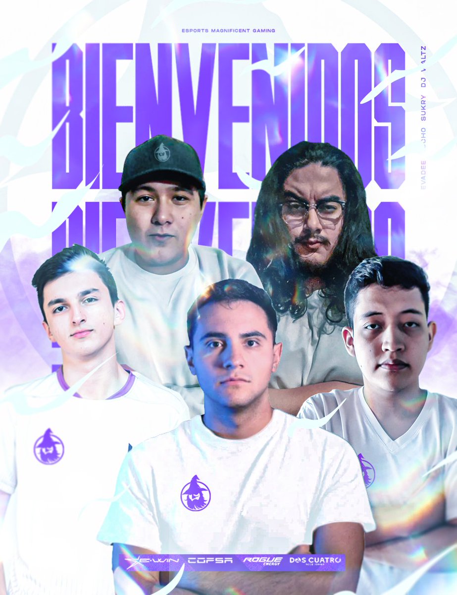 EmGEsports_'s tweet photo. QUEREMOS LA COPAAAAA🏆
5 magos, 5 copas restantes, ¿5to campeonato?
Bienvenidos a los reyes de LATAM, nos vemos en #LATAMChsllengers
🧙♂️ @Evaddeee
🧙♂️ @DanyWaltz
🧙♂️ @TheLucho201
🧙♂️ @AaronSukry
🧙♂️ @OG__DJ
#LetsDoMagic #GoEmG https://t.co/HogTdk5KRK