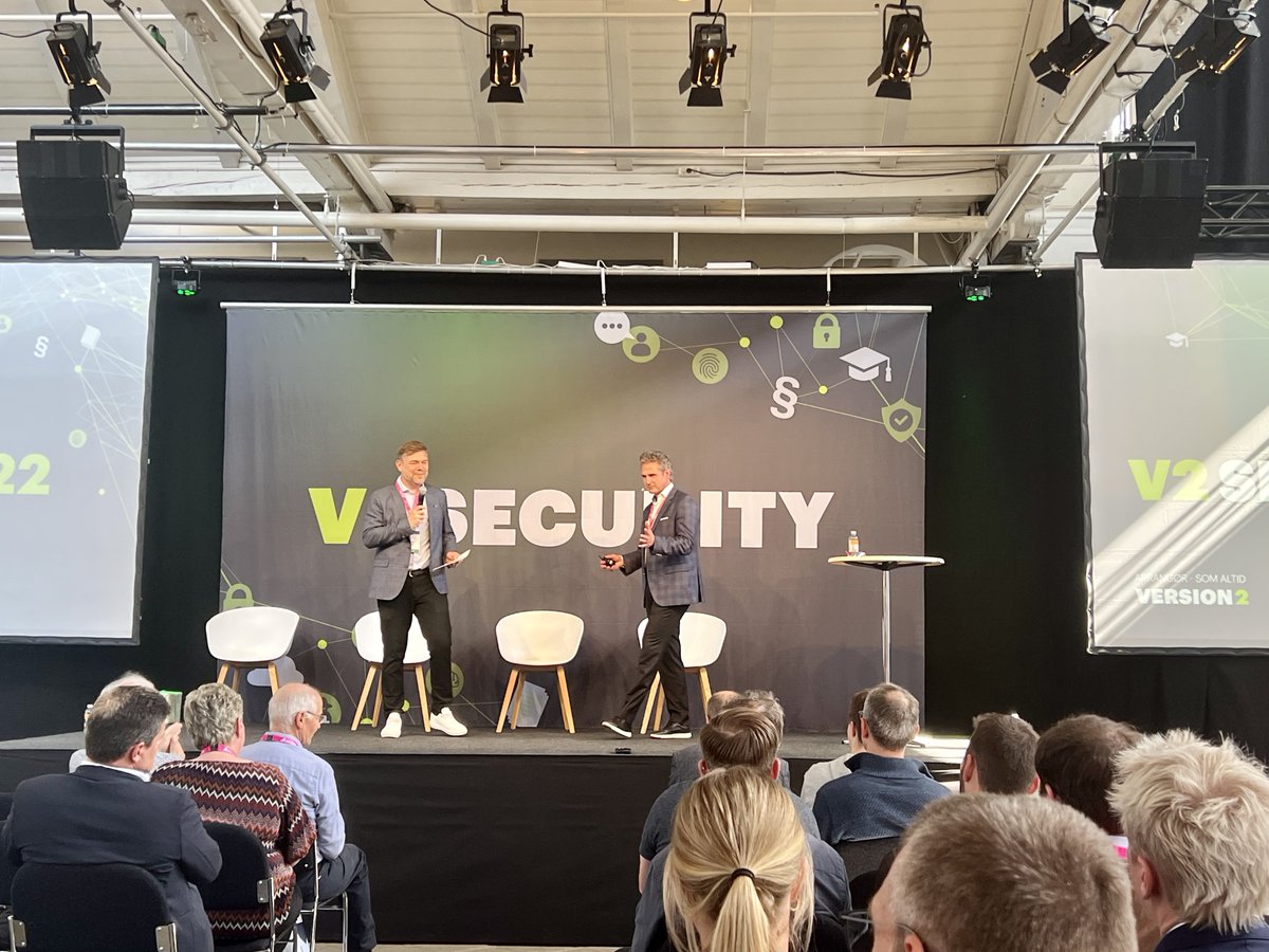 ckdiii's tweet photo. I was honored to present a keynote about risk-based vulnerability management at Denmark’s largest cybersecurity conference, V2 Security. Talk about a tough act to follow, I took the stage right after @mikko who was amazing, as usual. @version2dk #V2security https://t.co/2QfMYeV0Vv