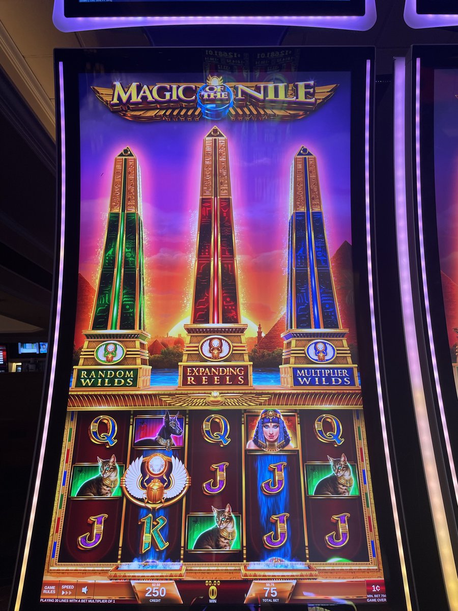 Wizard0fOdds's tweet photo. I've been working hard on a page on Magic of the Nile.  This is a game that sometimes offers a player advantage, according the state it was left in after the last bet.  If you are tired of losing at slots and want to beat them, then learning games like this is the way to go. https://t.co/sYCWZfAkuJ