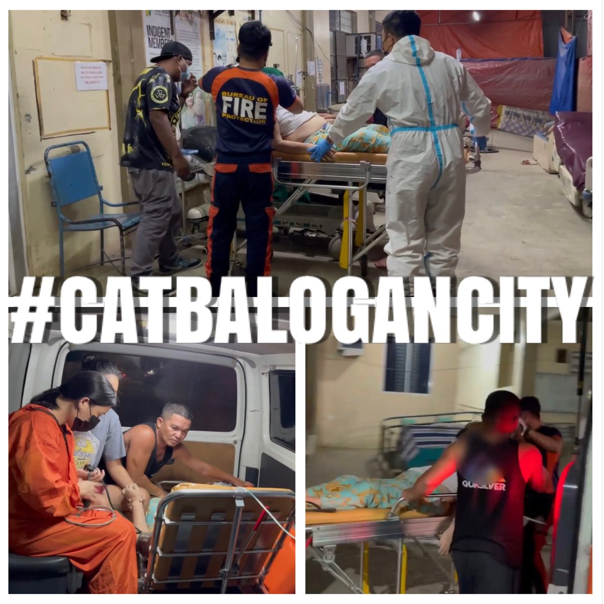 LOOK: At 12:24am, May 8, 2022, Catbalogan City Fire Station’s EMS personnel responded to an emergency medical transport call of a 75-year old woman experiencing severe difficulty of breathing from Purok 1, Barangay 8.

#catbalogancity #dexiplinacatbalogan
#derechouswagcatbalogan https://t.co/HtKc1gnbaE