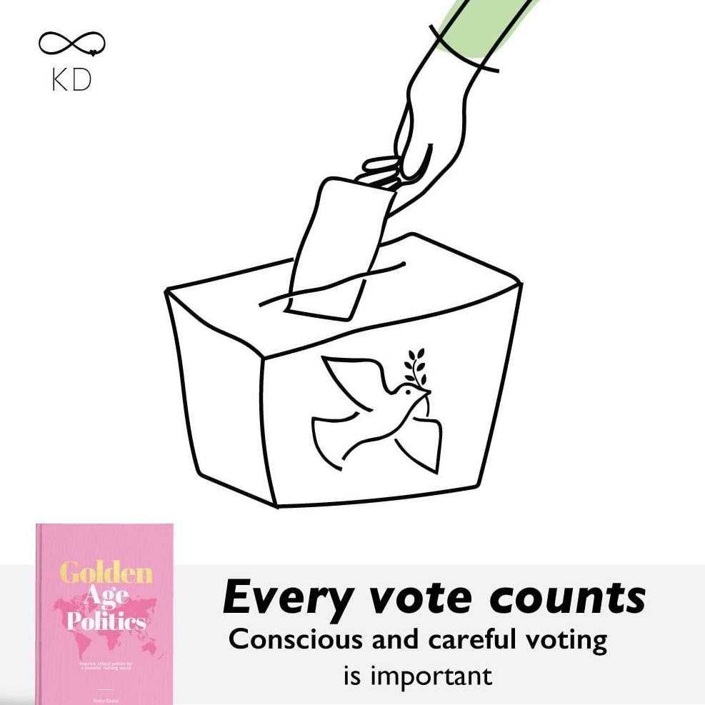 KorySherland's tweet photo. You're powerful because you have a vote. Make it count. 

#auspoll2022 #AusPol2022 #Ausvotes22 #AusVotes2022 https://t.co/tKsffwP9q3