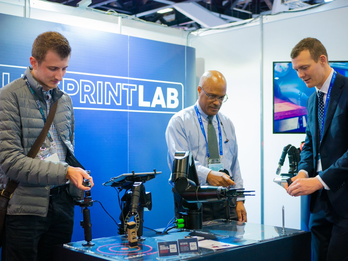 reach_robotics's tweet photo. We're all set for Day 2 of INDO PACIFIC International Maritime Exposition! ⚓️ Drop by Booth 1K22 today and tomorrow - say hello to our team and have a go operating our robotic arms to secure objects to their targets 🦾

See you there! 🇦🇺
#indopacific2022 #targetpractice #robotics https://t.co/vhrv8JLgtW