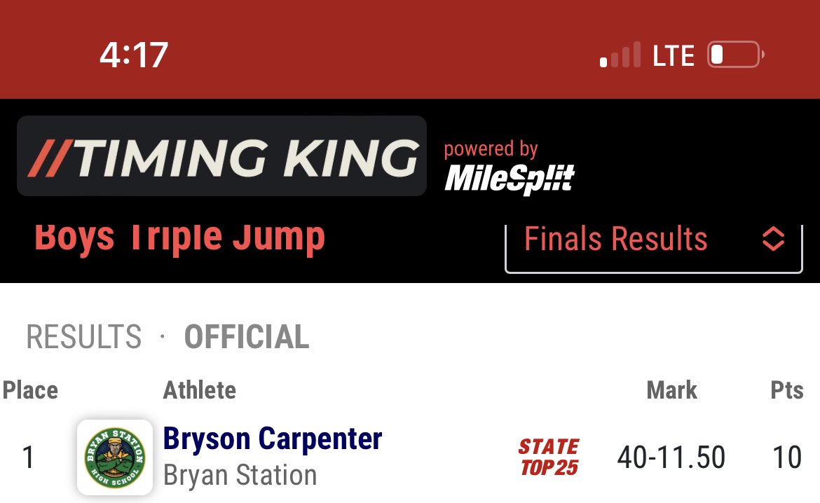 carpenter2024's tweet photo. Got a state slot just got to keep it! #HardWork https://t.co/3VXfmTXu2Y